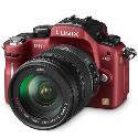 Panasonic GH1 Digital SLR (Red) with 14-140mm Lens