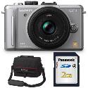 Panasonic GF1 Silver Digital Camera Body plus Free System Bag and 4GB Memory Card