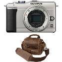 Olympus E-PL1 Champagne Digital Camera Body plus Free Retro Bag