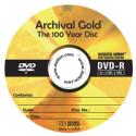 Delkin DVD-R Archival Gold Scratch Armor - 25 Discs