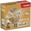 Imation DVD+R Lightscribe Showbox 4.7GB - 16x Speed - 5 Discs