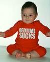 Bedtime Sucks Baby Grow