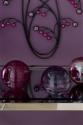 Plum Glass Balls