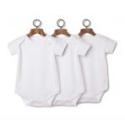 Baby Unisex 3 Pk,Short Sleeved Bodysuits(0-3mnths)