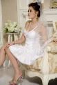 Satin Wedding Costume Dress