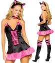 Pink Pussy Cat Costume