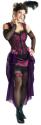 Purple Saloon Girl Costume