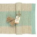 Turquoise Vetiver Tablerunner 