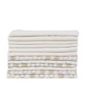 Muslin Squares - patterned 12pk