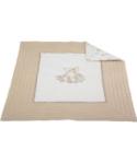 Please Look After Me embroidered quilt - cot/cotbe