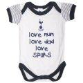 Spurs Baby Striped Bodysuit