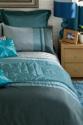 Shinto Panel Teal Duvet And Pillowcase Set