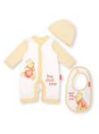 Bibs, vests and rumper suits