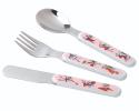 TK Faries cutlery set