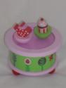 Gisela Graham Tea Party Wooden Music Box