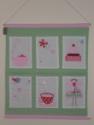 Gisela Graham Girls Tea Party Hanging Organiser