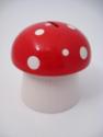 Gisela Graham ceramic toadstool money box