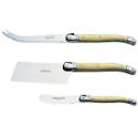 Laguiole Cheese Knife Boxed Set, Stainless Steel, 