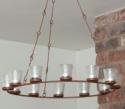 tea light chandelier