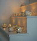 set ceramic tea light holders