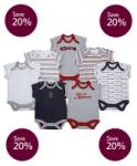 Short sleeve bodysuit - 7pk - 0-3 months