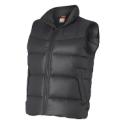 Black basic down gilet