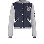 Hooded Baseball Jacket