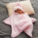 Star Fleece Baby Wrap