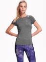 Go-Dry Mesh Yoke Tee for Women