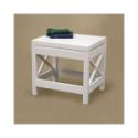 RiverRidge Home Products X-Frame Bathroom Stool