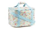 Cream Floral Print Cool Bag