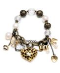 betsey johnson bracelt leopard