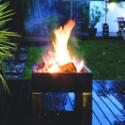 Square firepit