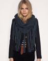 ASOS Fringe Cable Snood