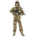 HM Armed Forces Mortar Man 10" Action Figure