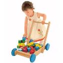 Universe of Imagination Wooden Walker with Blocks