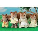 Sylvanian Families Walnut Squirrel Family