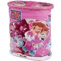 Mega Bloks Small Bag of Maxi Bricks Pink - (8455)