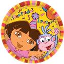 Dora the Explorer 8 Plates