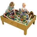 City Train Table and Railway Set