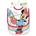 Minnie Mouse Terrycloth With Vinyl Deluxe Baby Bib