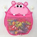 Henrietta Hippo Bath Toy Organizer (Pink)