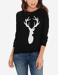 Deer Intarsia Sweater