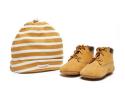 Timberland Bootie & Hat Set Crib