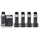 Panasonic Link2Cell DECT 6.0 5-Handset Cordless Ph