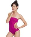 Nylon Tricot Cut-Out Swimsuit 