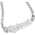 Kids Script Name Sterling Silver Bracelet 