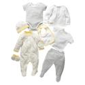 Yellow eight piece baby set