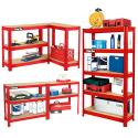 Clarke CSR5150RP 150kg Boltless Shelving Red