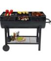 Jamie Oliver Party Barrel Charcoal BBQ